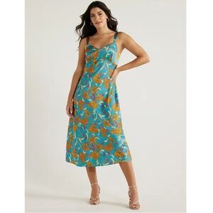 Sofia Jeans by Sofia Vergara Women's Mid Calf Slip Dress Size Medium